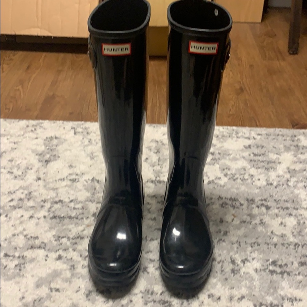 Black Hunter Boots